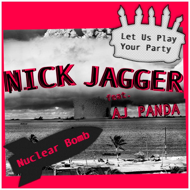 Nick Jagger - NUCLEAR PARTY with THE SPITS cover art