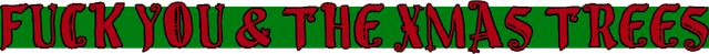 Fuck You & The Xmas Trees logo